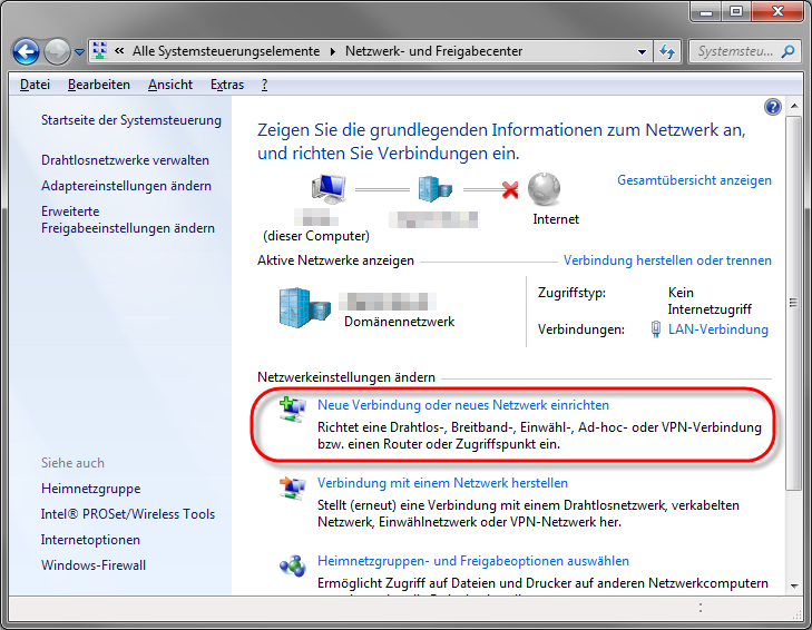 03-NetzwerkCenter-NeueVerbindung